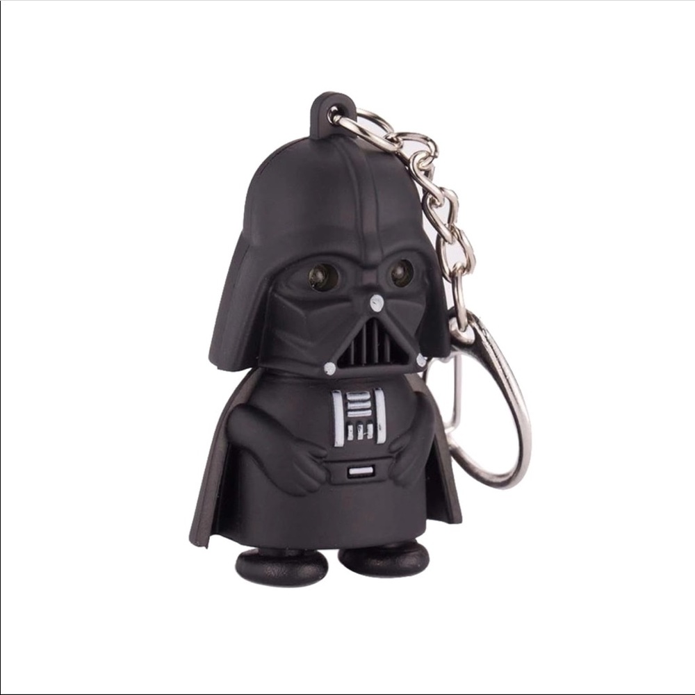 Brand New Darth Vader StarWars White Eye KeyChain - Picture 3 of 8